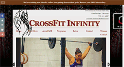 Desktop Screenshot of crossfitinfinity.com